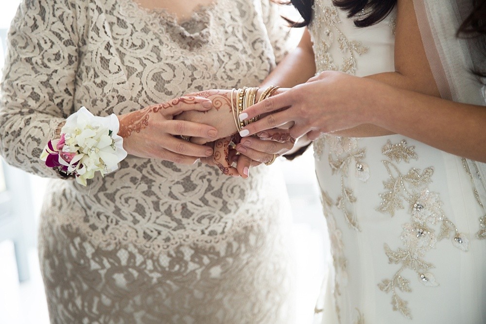 Shivani Andrew Miami Beach Hindu Catholic Wedding Erica