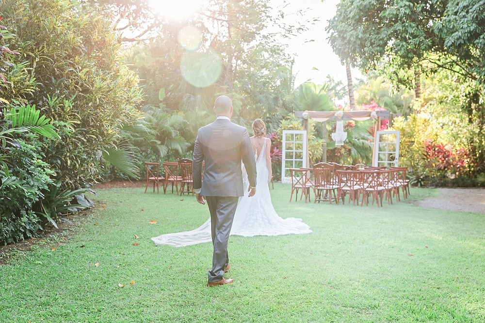 Samsara Gardens Miami Tropical Vintage Wedding Inspiration