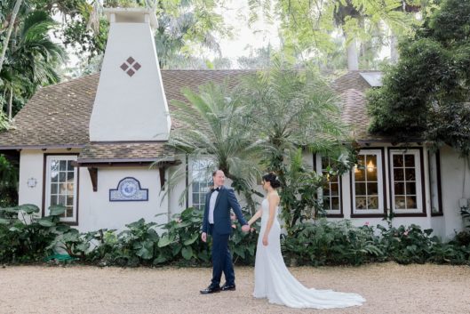 Historic Walton House Miami Chic Garden Wedding